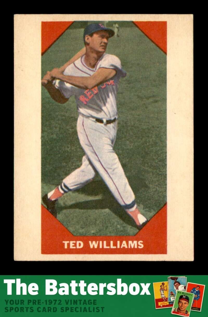 1960 Fleer #72 Ted Williams   VGEX X3790212