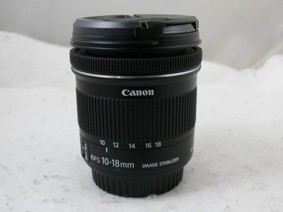 Canon EF-S 10-18mm f/4.5-5.6 IS STM Lens WORKING TESTED CLEAN WORKING