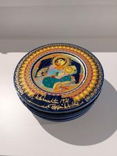 Rosenthal Weihnachtsteller Björn Wiinblad 1971 - 1982 in Neuwertigen Zustand