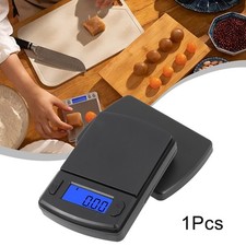 Weighing Scale Digital Device Compact Size 0 01g Accuracy Black Color Model