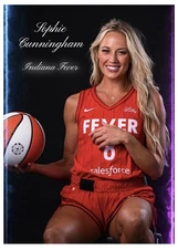 Sophie Cunningham Custom Trading Card Standard Size 🏀 Indiana Fever 2025 WNBA