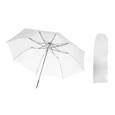 37" Folding Diffuser Umbrella Improve Photography Illumination White Color AD-S5