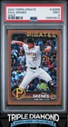 2024 Topps Update Paul Skenes Rookie RC Gold #1414/2024 Pirates PSA 9 U671