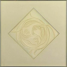 Original 1978 Meredith Dean Intaglio "R-evolution" Print 8/35/50 Signed & Framed