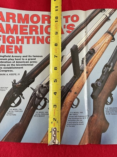 Vintage 1994 6 Page Magazine Article On Springfield Armory Americas Arms Making - Picture 9 of 10