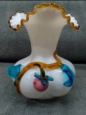 Stevens And Williams Art Glass Melon Vase