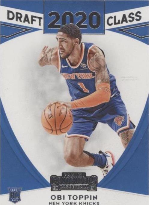 2020-21 Panini Contenders - Obi Toppin #19 - 1 of 2