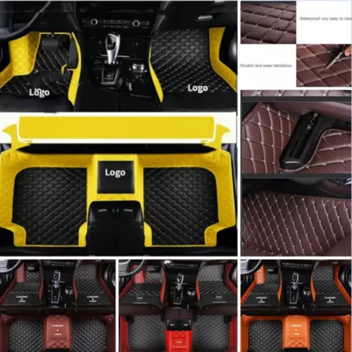 For Alfa Romeo Car Floor Mats Luxury Carpet Custom Waterproof Liners All Models - Foto 1 di 31