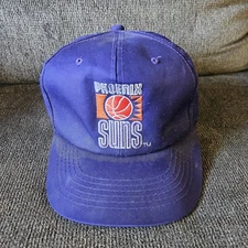 Vintage MMB HEADWEAR Phoenix Suns Purple Hat Made In The USA RARE