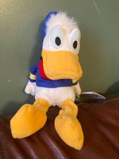 Vintage Collector DISNEY MINI BEAN BAG DONALD Duck  9"