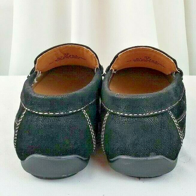 Steve Harvey Celebrity Edition boys youth Black shoes slipon comfrt loafer SZ 11