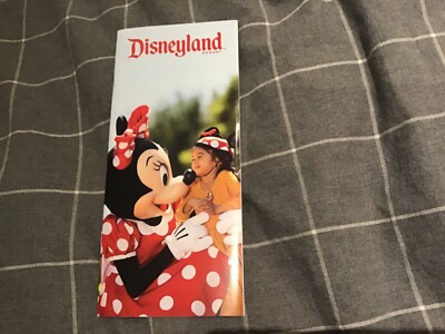 DISNEYLAND CALIFORNIA ADVENTURE PARK KARTE & INFORMATIONEN 2018 PARK BROSCHÜRE 
