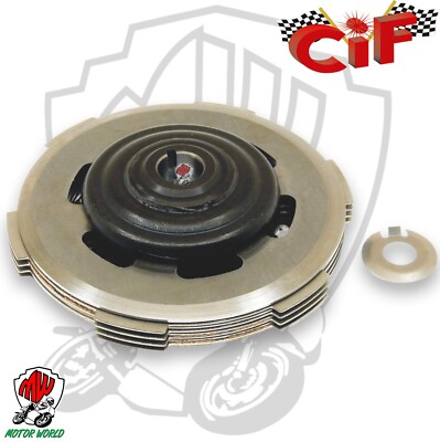 K1175 FRIZIONE COMPLETA 4 DISCHI VESPA 50 125 PK FL FL2 HP N RUSH APE - Foto 5