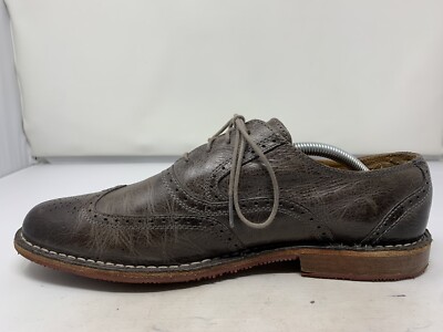 Sebago Wingtip Oxford Brown Leather Dress Shoes Size 10 D | eBay display picture 2