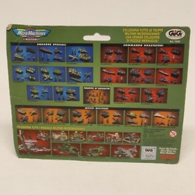Micromachines GIG Galoob Micro Machines Military Brokers 12 Blister
