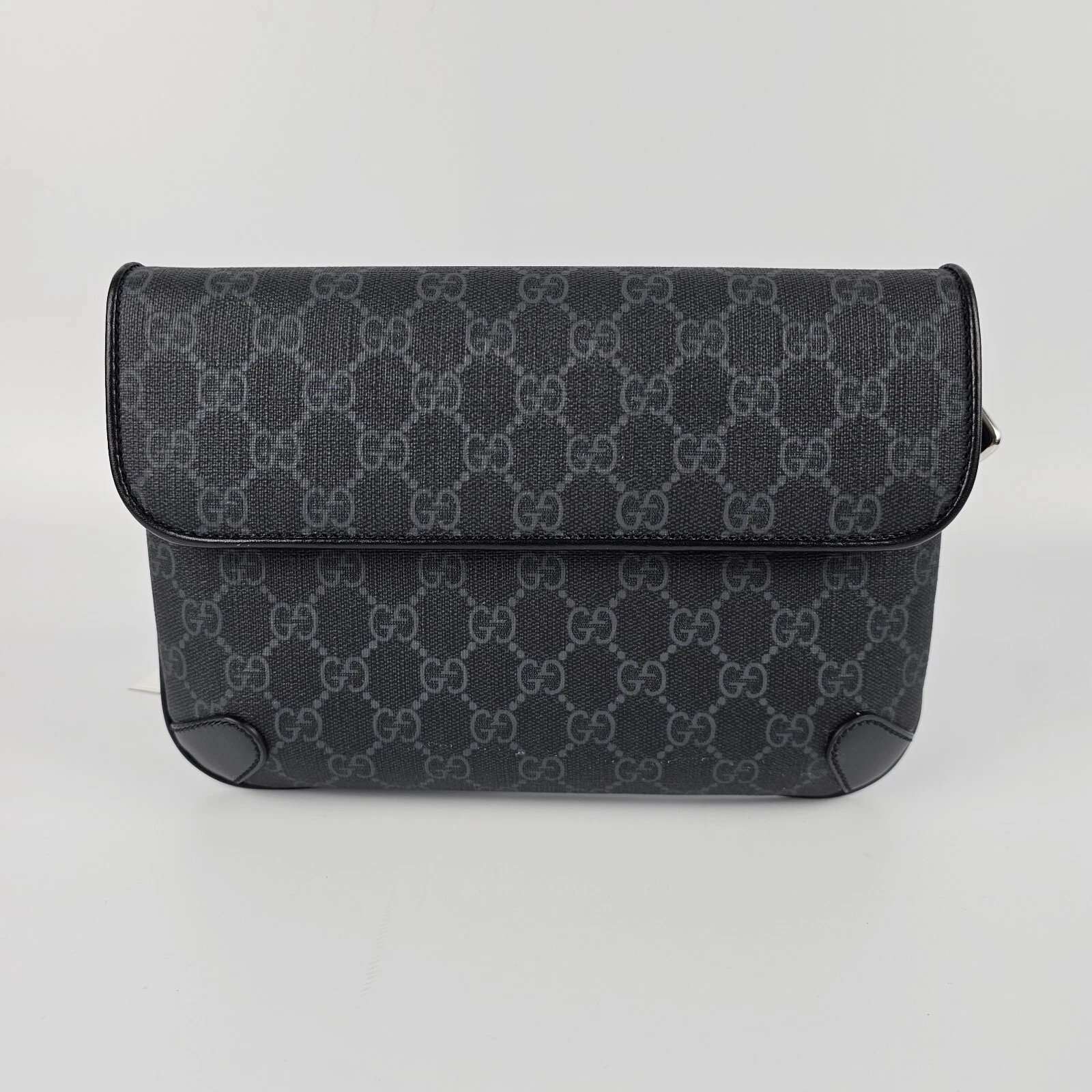 Sac ceinture toile noire GUCCI GG neuf et authentique