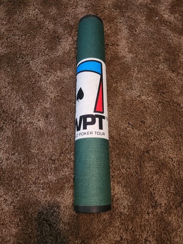 Official WPT 44”x 24” Portable Rubber Texas Hold'em Poker Tabletop Layout Mat - 第 12/13 張圖片