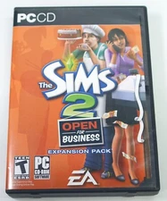 The Sims 2 Open For Business PC Game Expansion Pack Complete 2006