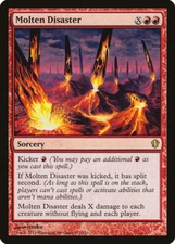Molten Disaster 117 Rare Commander 2013 C13 MTG