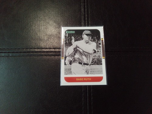 BABE RUTH PANINI DONRUSS CAREER HIGHLIGHTS 2021 Bear Mint Baseball Card - Picture 2 of 5
