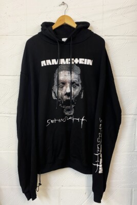 Vetements Rammstein Hoodie Reprint UK