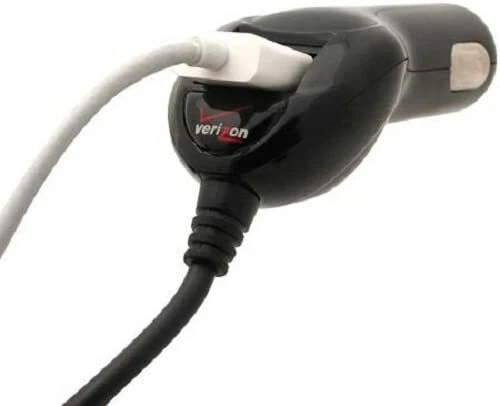 OEM Verizon Dual Car Charger Vehicle DC Power Adapter for Micro USB MICRDUALVPC1 - Image 2 of 2