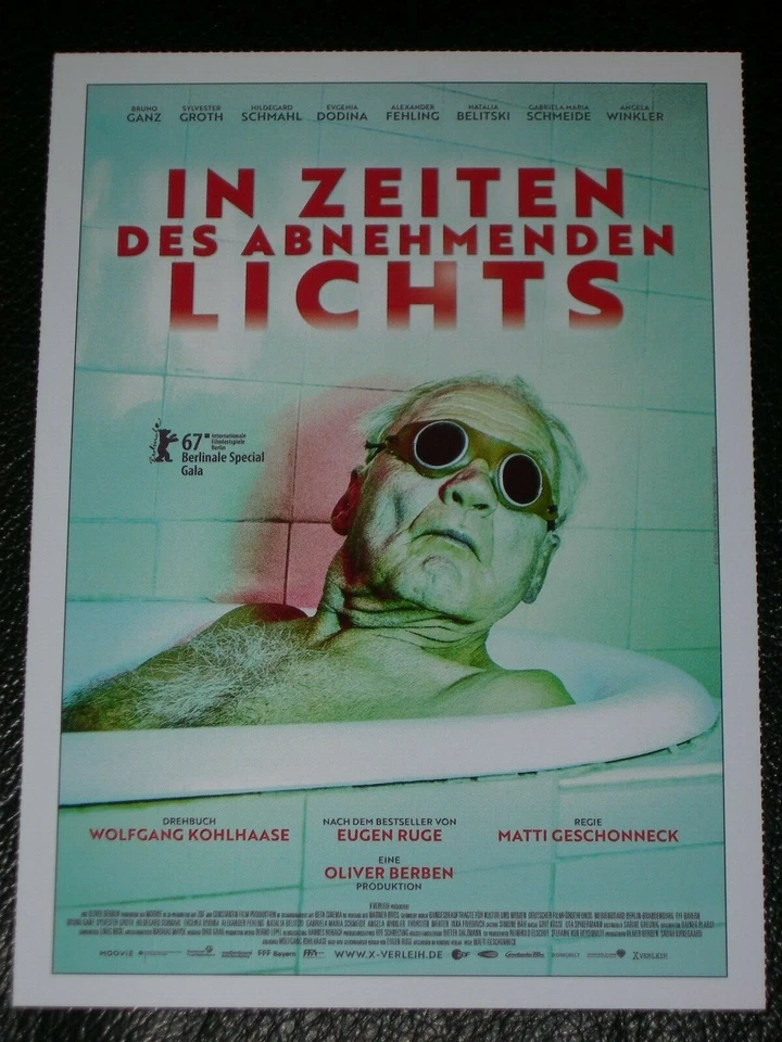 Filmkarte - Cinema - In Zeiten des abnehmenden Lichts - Bild 1 von 1