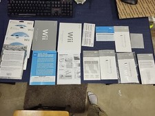 Mixed Lot Nintendo Wii Wii Remote Instruction Operations Setup Manuals Booklets