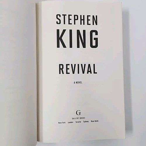 Stephen King Book Lot The Gunslinger-The Drawing of Three-Revival-The Outsider - Foto 21 di 23