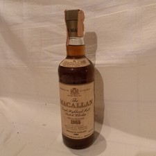 Single highland malt scotch whisky "Macallan 1965"