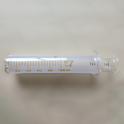 100ml Ganzglasspritze zum Befüllen von Druckertintenpatronen von Roland Mimaki
