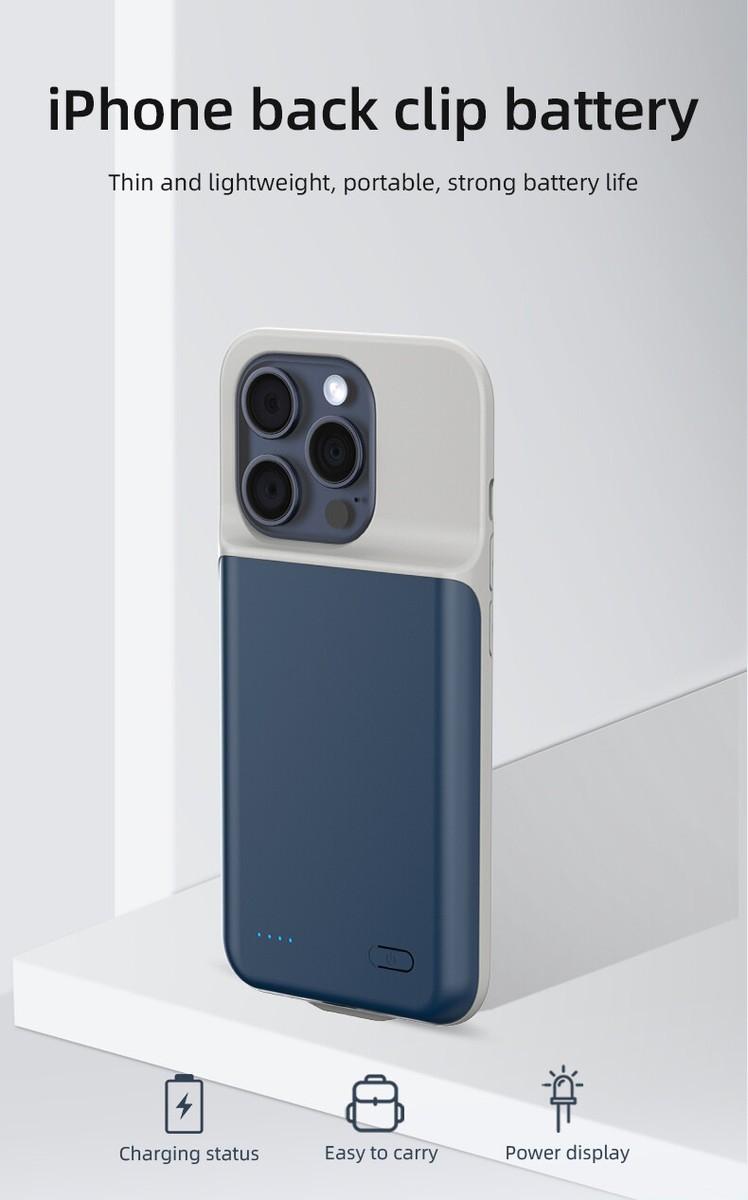 Battery Charger Case Power Bank For iPhone XR 11 12 13 14 Pro Max Charging  Cover