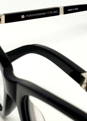 PORTA ROMANA WOOD SUNGLASSES MOD.1779 SILVER BLACK | eBay