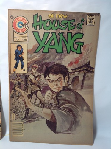 2 House of Yang Comic Books - Vol 2 # 2 - May 1974 / Vol 1 #2 Oct 1975 - Picture 3 of 4