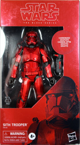 Star Wars Black Series ~ 6" CARBONIZED GRAPHITE SITH TROOPER RED CHROME EXCL. - Picture 1 of 2