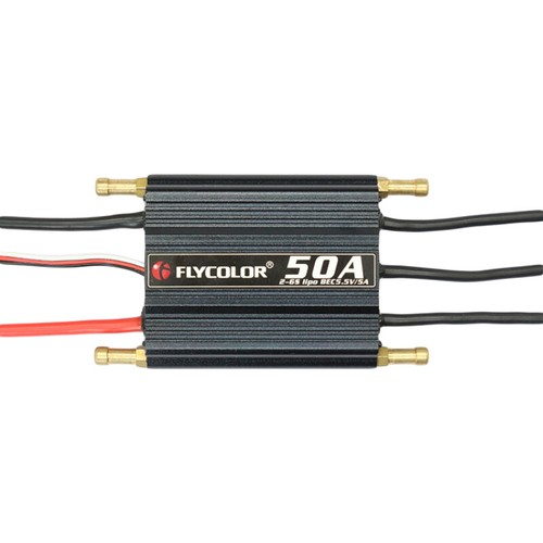 Flycolor 50A-150A Speed Controller Brushless ESC BEC 5.5V/5A for Ship RC Boat - Picture 7 of 13