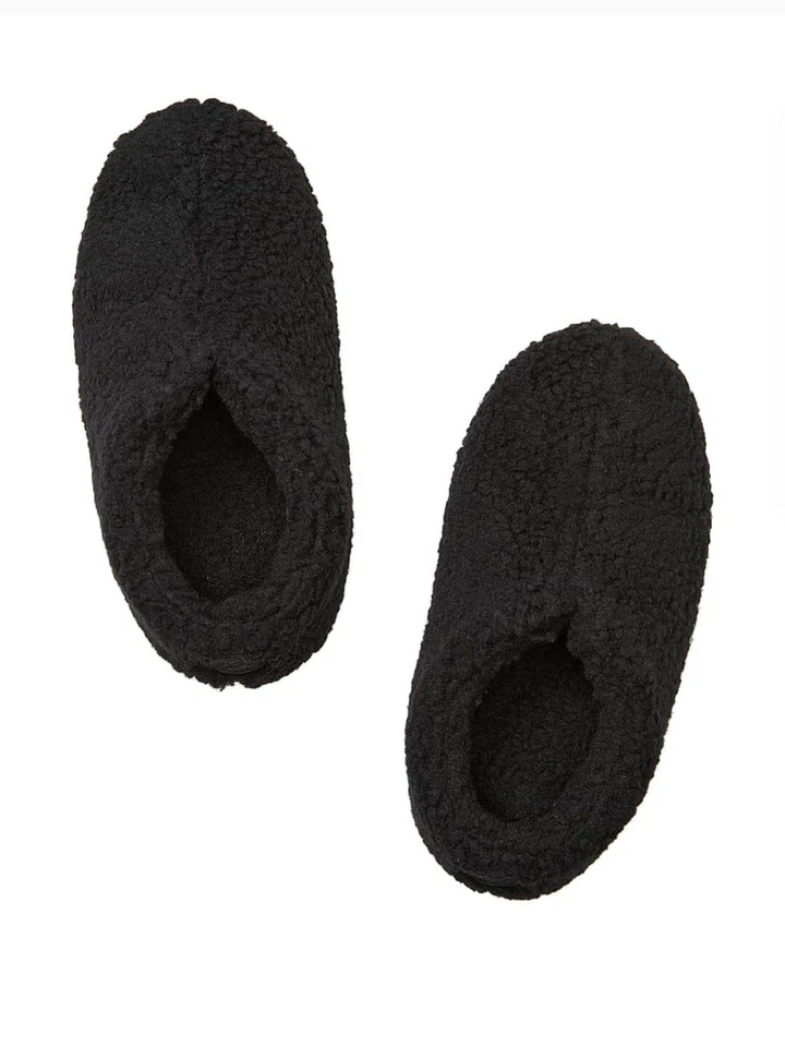 Botines ROSA Victoria's Secret Polar Talla S 5-6 Color Negro Puro Foto 2 de 2