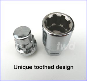 5X Extended Wheel Nut Stud Bolts - M14x1.25 45mm Ball Seat