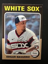 2024 Topps Heritage Edgar Navarro #362 Chicago White Sox (Rookie Card) RC