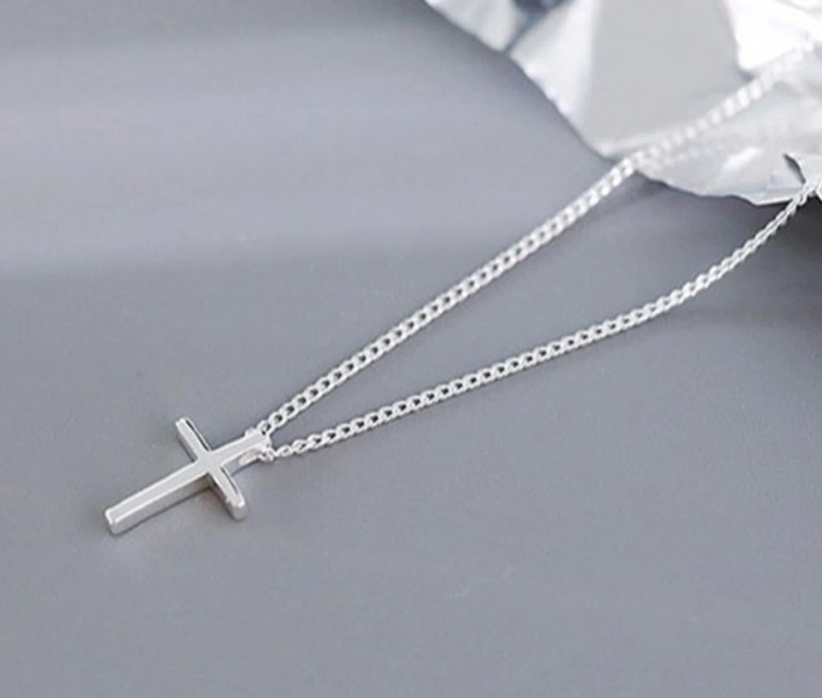 Youth boys deals cross necklace