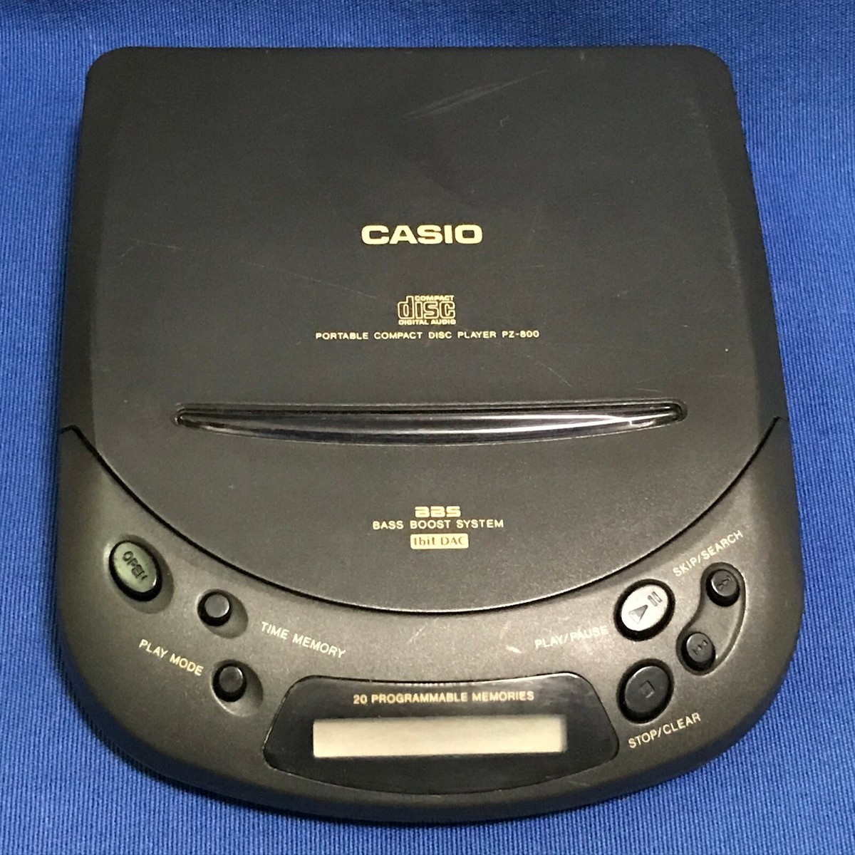 その他 Portable Compact Disc Player PZ 800 AS-IS For Parts Untested CASIO Japan Potable CD Player PZ