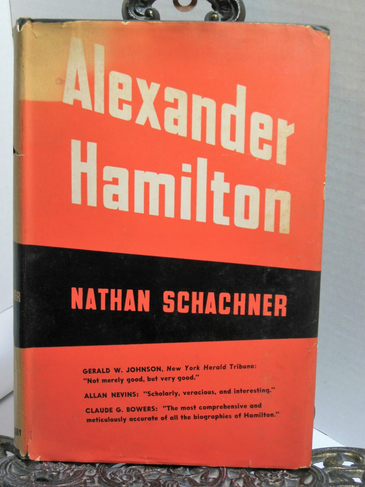 ALEXANDER HAMILTON by Nathan Schachner Biography 1946 HBDJ | eBay