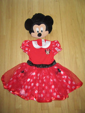 24G/TODDLER MINNIE MOUSE COSTUME/HAT/SIZE 3T-4T 