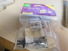 5 pk Legrand Cat 5 RJ45 Data/Phone Jack New in Package with insert tool Almond