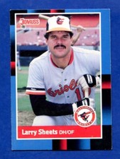 1988 DONRUSS #273 LARRY SHEETS VGEX