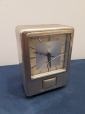 Orologio Sveglia Da Tavolo Con Salvadanaio Decò Anni 30 Vintage No Jaeger Zenith