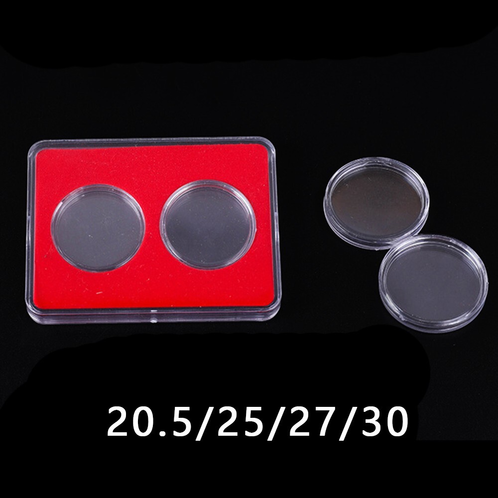 Compact Coin Holder Display Case for Copper Silver and Gold Coins ...