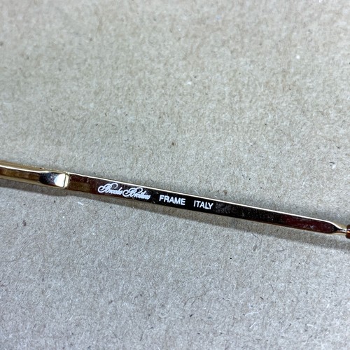 Brooks Brothers B.B. 164 Eyeglasses Half Rim Frames Only 50-20-135 Italy - Picture 5 of 13