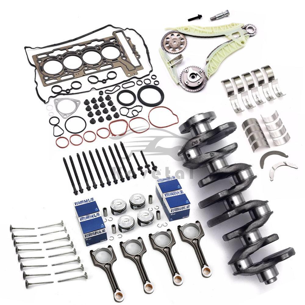 N14 1.6L Engine Overhaul Rebuild Kit - Crankshaft Rods Timing For Mini Cooper S