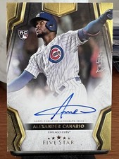2024 Topps Five Star ALEXANDER CANARIO Rookie Auto Chicago Cubs RC